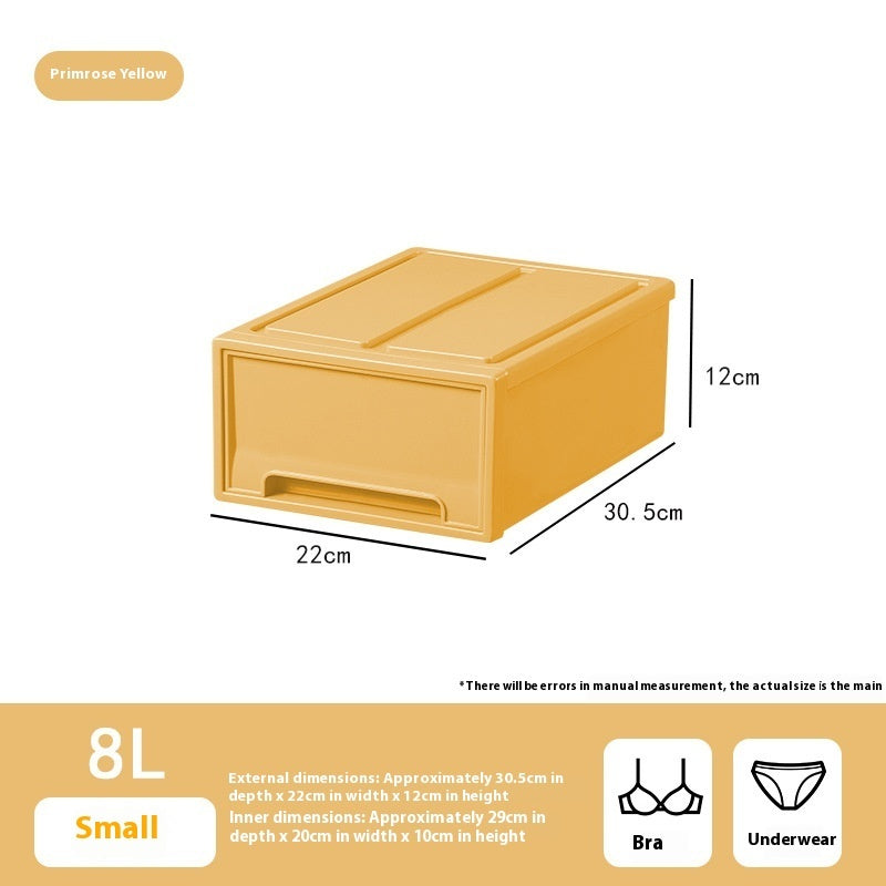 Colorful Wardrobe Organizing Boxes Storage Drawers Household Style