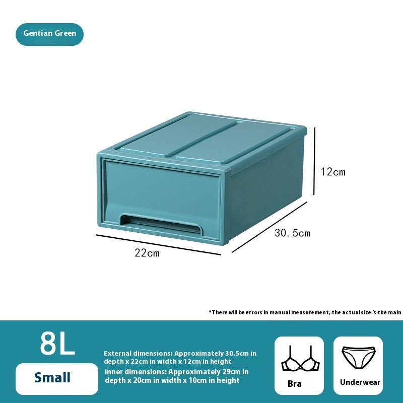 Colorful Wardrobe Organizing Boxes Storage Drawers Household Style