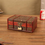 Retro desktop book organizing boxes