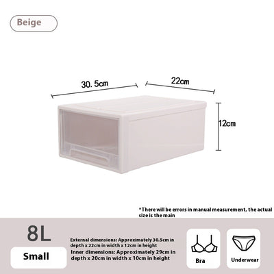 Colorful Wardrobe Organizing Boxes Storage Drawers Household Style