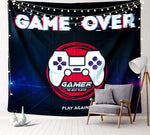 Men's Gaming Tapestry Cool Neon Gaming Wall Hanging